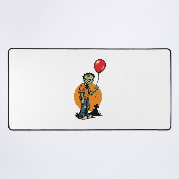 Item preview, Sad Zombie Holding a Balloon Cute and Melancholic Illustration designed and sold by JessElle05.