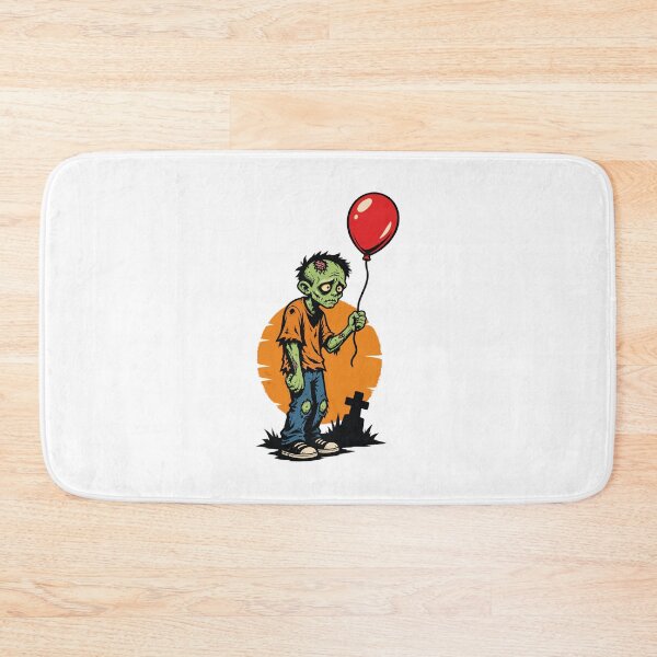 Item preview, Sad Zombie Holding a Balloon Cute and Melancholic Illustration designed and sold by JessElle05.