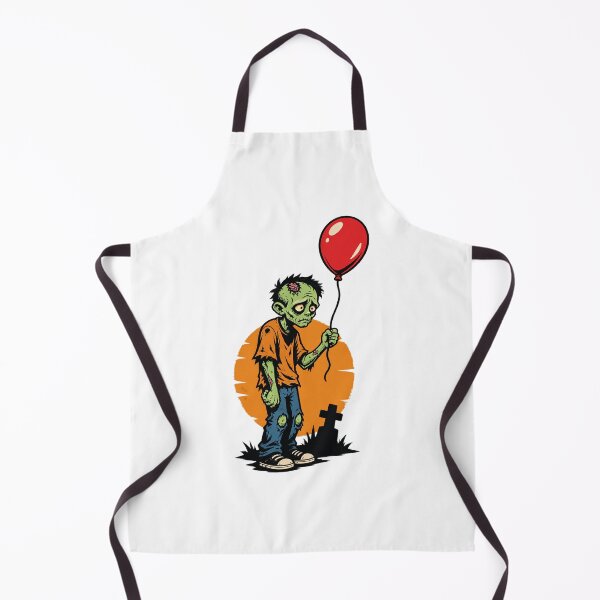Item preview, Sad Zombie Holding a Balloon Cute and Melancholic Illustration designed and sold by JessElle05.