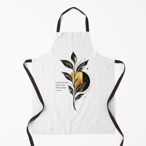 Item preview, Discipline Creates Freedom – Motivational Botanical Art designed and sold by CreativeCook.
