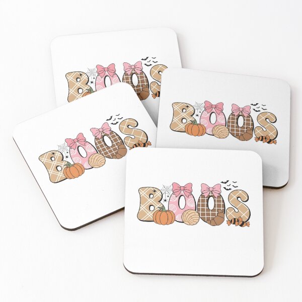 Item preview, Pan Dulce Halloween Boos Cute Pink Concha designed and sold by KroghDs.