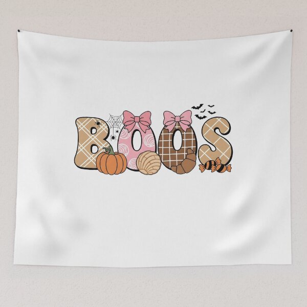 Item preview, Pan Dulce Halloween Boos Cute Pink Concha designed and sold by KroghDs.