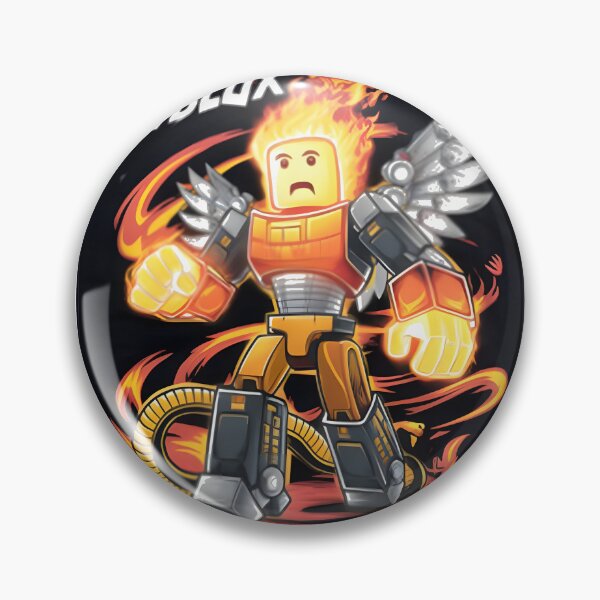 Item preview, Roblox Inspired Vibrant Fire Digital Art Design designed and sold by Prokop.