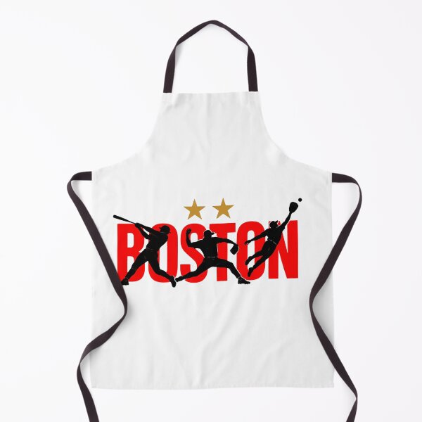Item preview, Boston-Baseball Action Silhouette With Gold Stars designed and sold by YAWO-PAE.