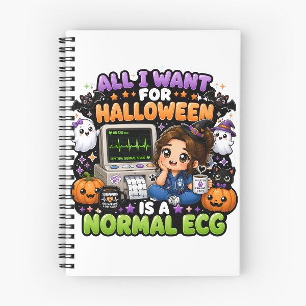 Item preview, All I Want for Halloween Is a Normal ECG — Veterinary Cardiology designed and sold by Bettybee00.