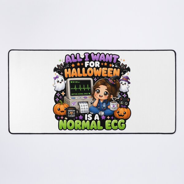 Item preview, All I Want for Halloween Is a Normal ECG — Veterinary Cardiology designed and sold by Bettybee00.