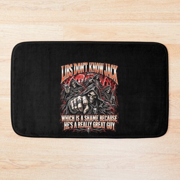 Item preview, Libs Don’t Know Jack Reaper Satire designed and sold by elderberry.