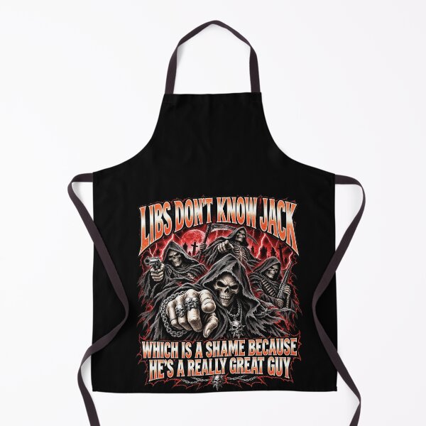 Item preview, Libs Don’t Know Jack Reaper Satire designed and sold by elderberry.