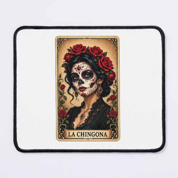 Item preview, La Chingona Day Of The Dead Tarot Card Vintage designed and sold by YAWO-PAE.