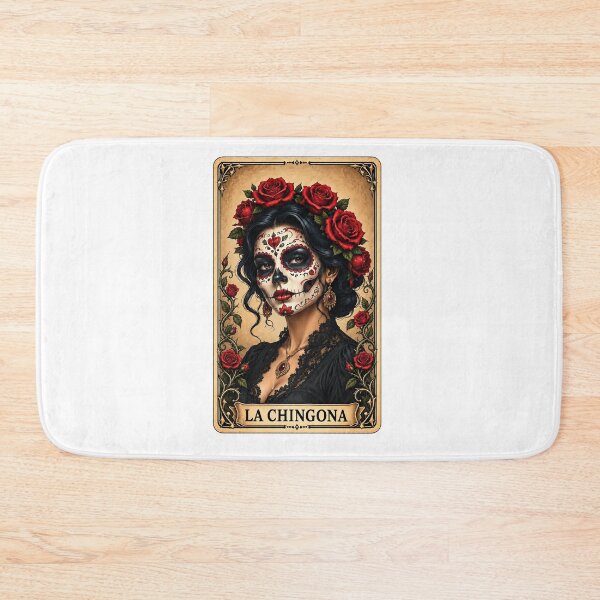 Item preview, La Chingona Day Of The Dead Tarot Card Vintage designed and sold by YAWO-PAE.
