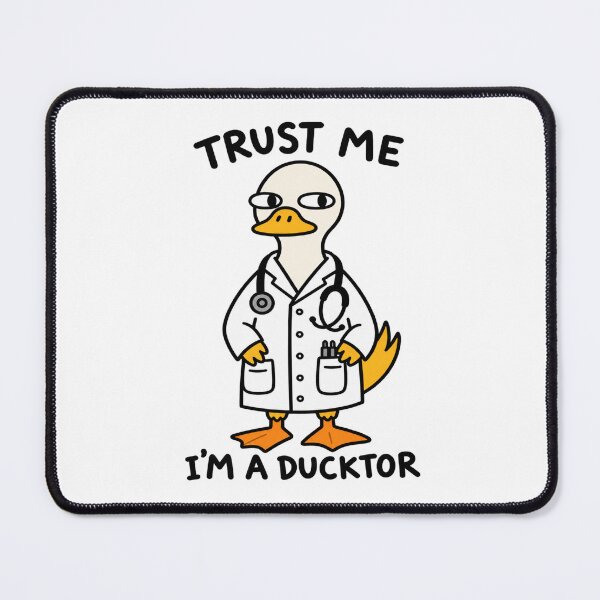 Item preview, Trust Me, I'm a Ducktor – Funny Doctor-Duck Pun designed and sold by Legacy Apparel Co..