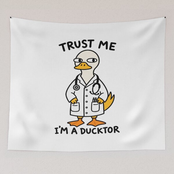 Item preview, Trust Me, I'm a Ducktor – Funny Doctor-Duck Pun designed and sold by Legacy Apparel Co..