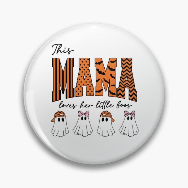 Item preview, This Mama Loves Her Little Boos Halloween Ghost designed and sold by KroghDs.