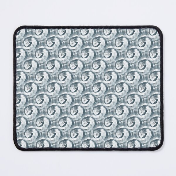Item preview, Retro Circle Swirl in White and Blue designed and sold by Artistestella.