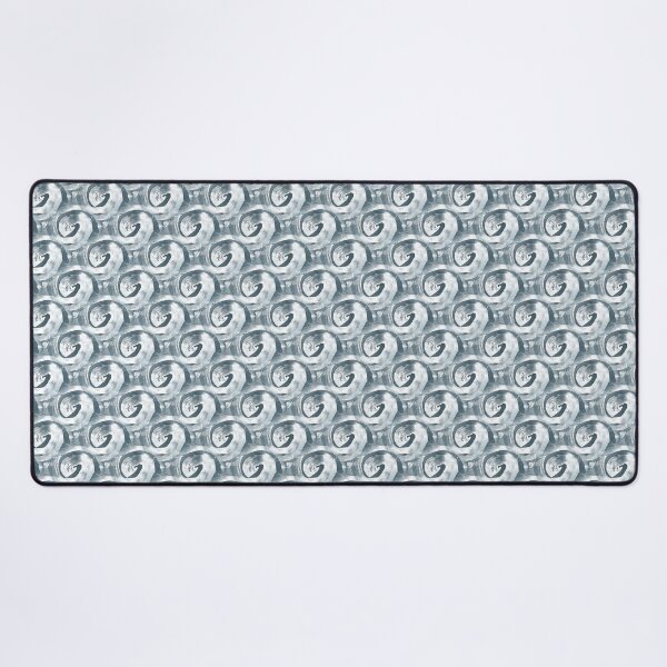 Item preview, Retro Circle Swirl in White and Blue designed and sold by Artistestella.