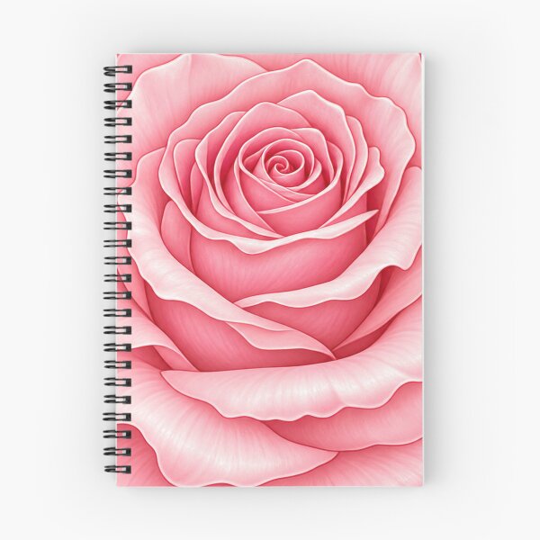 Item preview, Pink Rose Flower Sticker | Romantic Floral Botanical Aesthetic | Elegant Rose designed and sold by StickyDelights.