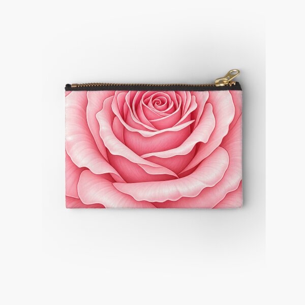 Item preview, Pink Rose Flower Sticker | Romantic Floral Botanical Aesthetic | Elegant Rose designed and sold by StickyDelights.