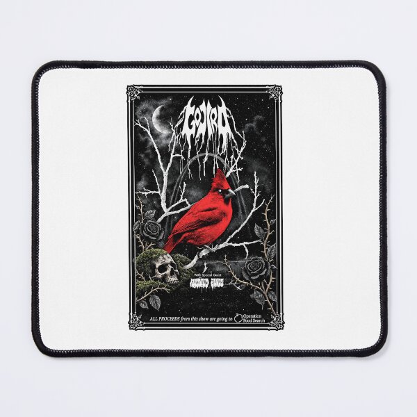 Item preview, Gojira St Louis Metal Concert Red Cardinal And Skull Dark Graphic designed and sold by YAWO-PAE.