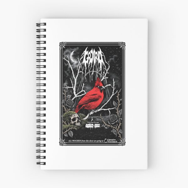 Item preview, Gojira St Louis Metal Concert Red Cardinal And Skull Dark Graphic designed and sold by YAWO-PAE.