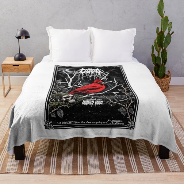 Item preview, Gojira St Louis Metal Concert Red Cardinal And Skull Dark Graphic designed and sold by YAWO-PAE.