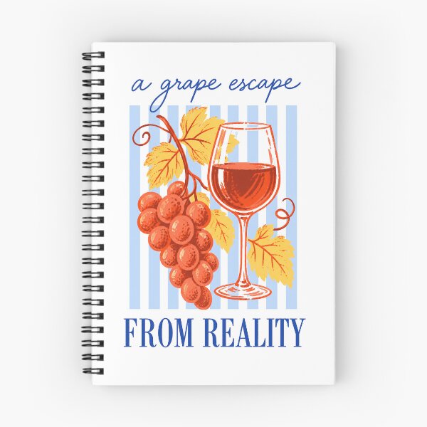 Item preview, Wine A Grape Escape From Reality designed and sold by LuminOrb.