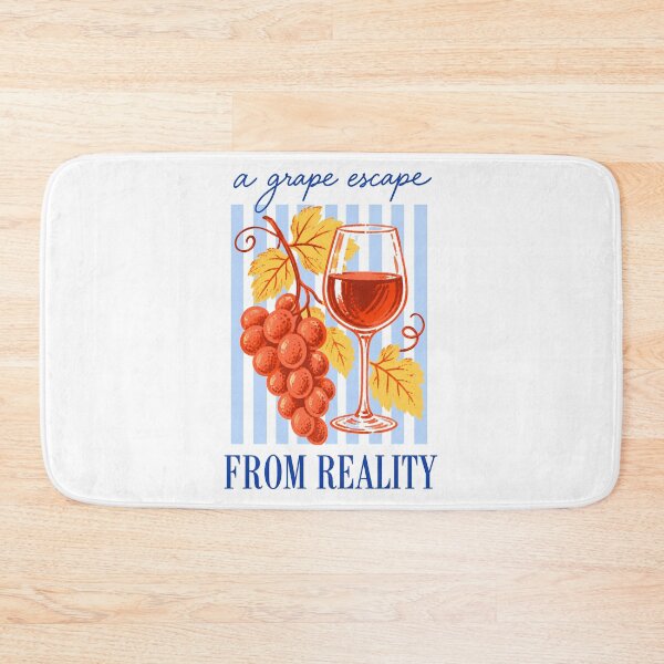 Item preview, Wine A Grape Escape From Reality designed and sold by LuminOrb.