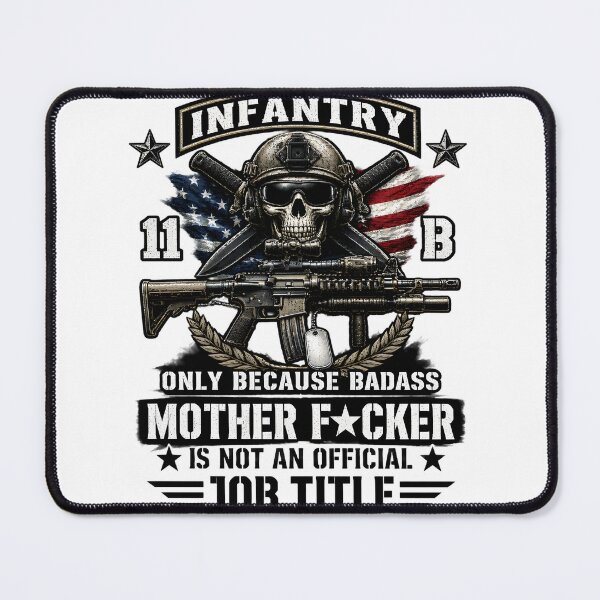 Item preview, US Army B Infantry Hardcore Military Design designed and sold by Jack Millikin.