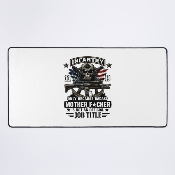 Item preview, US Army B Infantry Hardcore Military Design designed and sold by Jack Millikin.