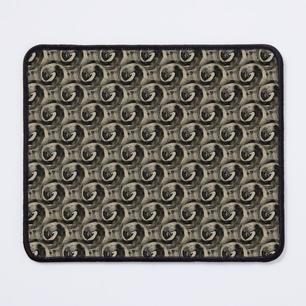 Item preview, Retro Circle Swirl in Black and Brown designed and sold by Artistestella.