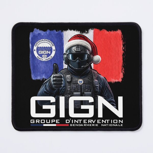 Item preview, French Gendarmerie Christmas Special Unit GIGN Santa Hat designed and sold by Trendvia .