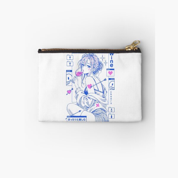 Item preview, Wine Lover Funny Wine Tasting Cheers Anime designed and sold by LuminOrb.
