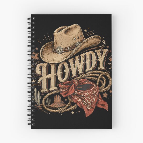 Item preview, Howdy Cowboy Hat and Bandana designed and sold by Crookedorbit ⭐⭐⭐⭐⭐ .