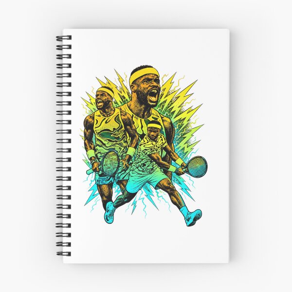 Item preview, Frances Tiafoe Big Foe Electric Neon Graphic designed and sold by YAWO-PAE.