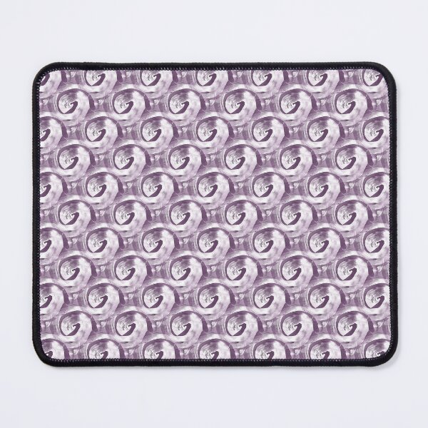 Item preview, Retro Circle Swirl in White and Mauve designed and sold by Artistestella.