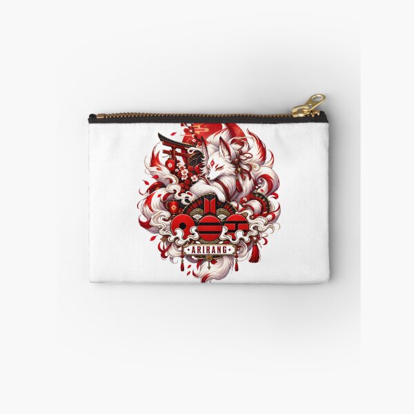Item preview, BTS Arirang Comeback Vintage Inspired White Fox Spirit Fan Design designed and sold by Jack Millikin.