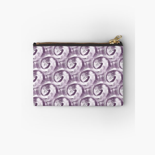 Item preview, Retro Circle Swirl in White and Mauve designed and sold by Artistestella.