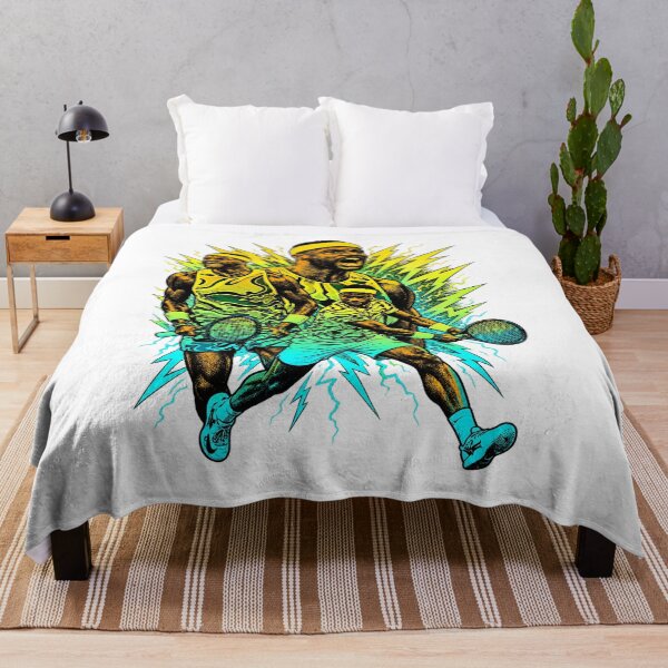 Item preview, Frances Tiafoe Big Foe Electric Neon Graphic designed and sold by YAWO-PAE.