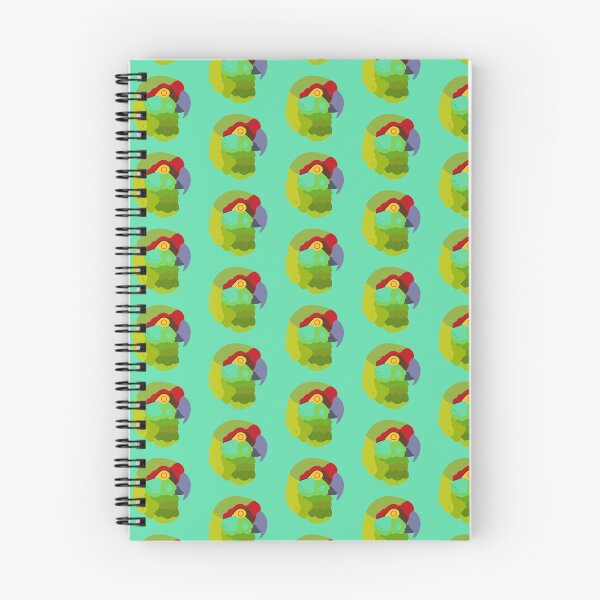 Item preview, CBS Sticker - Thick-billed Parrot designed and sold by ClumsyPillbug.