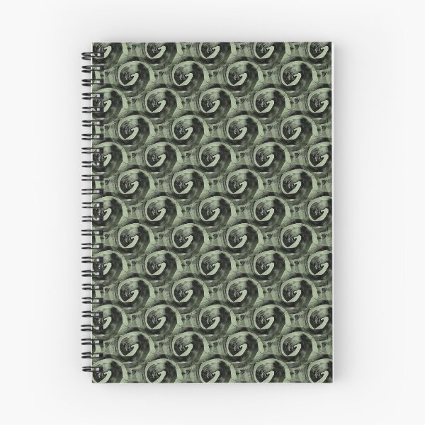 Item preview, Retro Circle Swirl in Black and Green designed and sold by Artistestella.