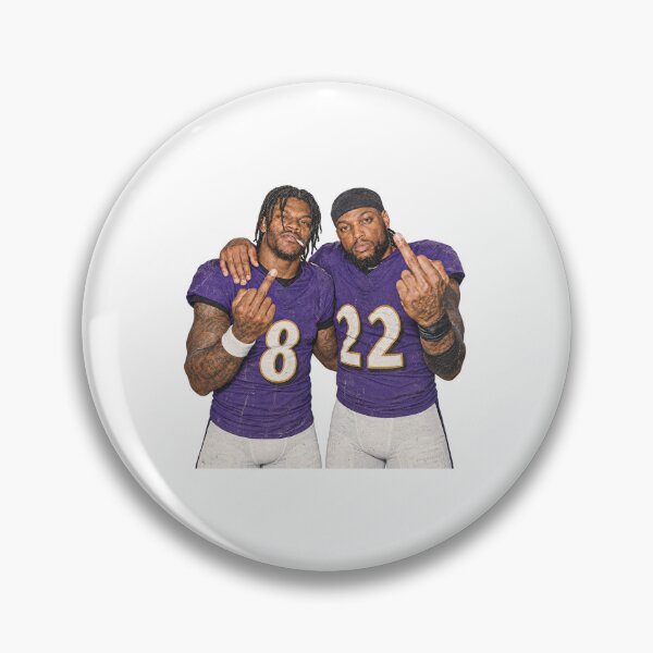 Item preview, Lamar-Jackson And Derrick Henry Middle Finger Smoking Baltimore Vintage designed and sold by YAWO-PAE.