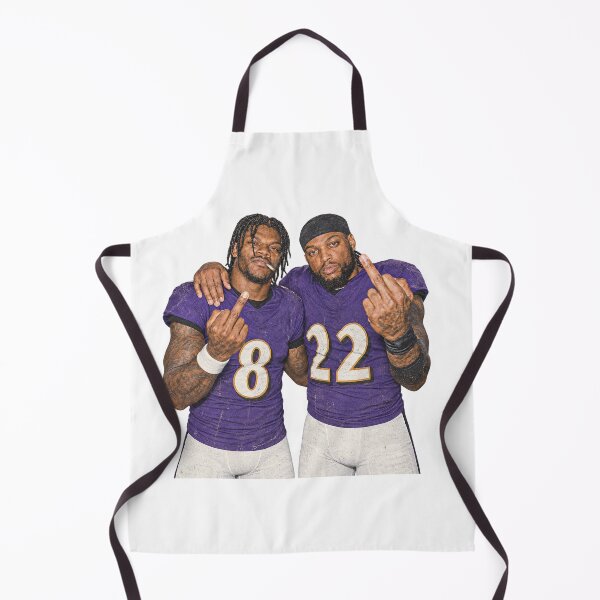 Item preview, Lamar-Jackson And Derrick Henry Middle Finger Smoking Baltimore Vintage designed and sold by YAWO-PAE.