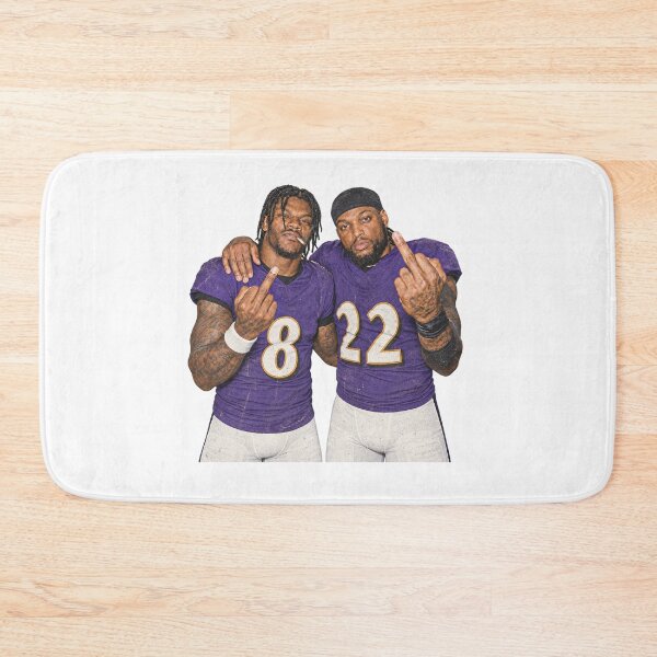 Item preview, Lamar-Jackson And Derrick Henry Middle Finger Smoking Baltimore Vintage designed and sold by YAWO-PAE.