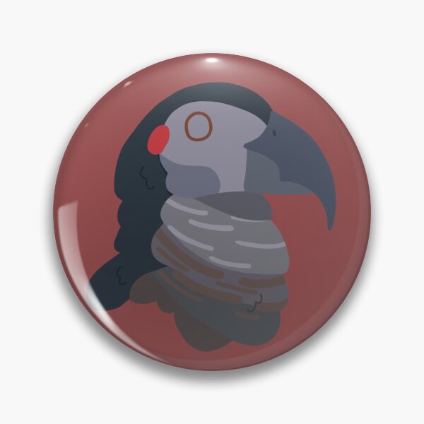 Item preview, CBS Sticker - REDO - Pesquet's Parrot designed and sold by ClumsyPillbug.