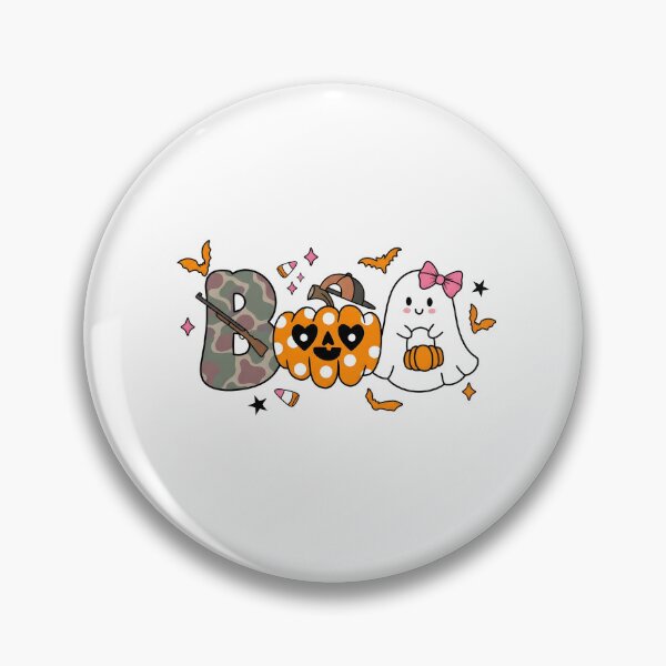 Item preview, Hunting Halloween Boo Ghost Pumpkin Kids designed and sold by KroghDs.