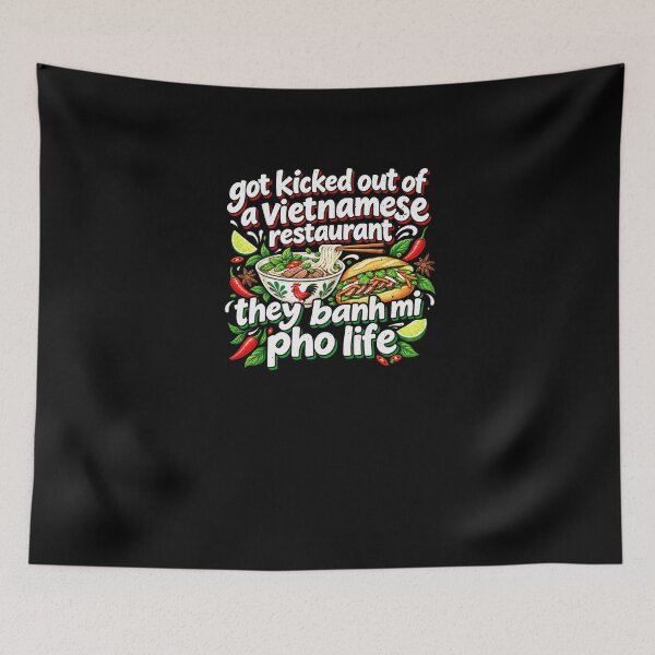 Item preview, Funny They Banh Mi Food Pun Art designed and sold by elderberry.