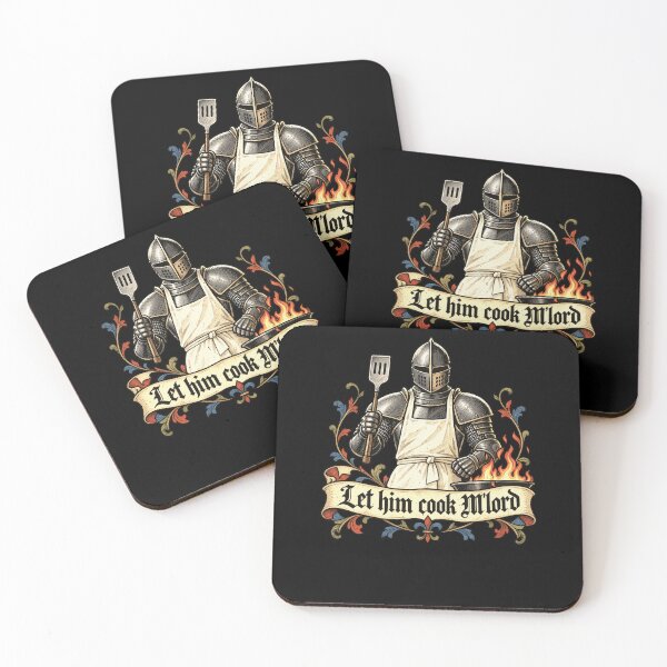 Item preview, Let Him Cook Milord Cooking Knight designed and sold by elderberry.