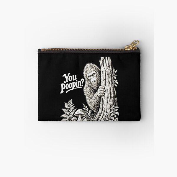 Item preview, Funny You poopin? Big foot Bathroom Humor Art designed and sold by elderberry.