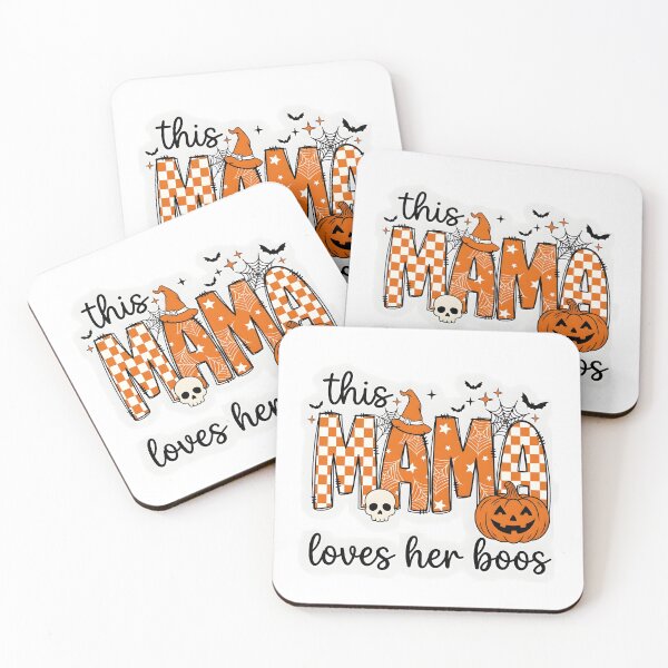 Item preview, This Mama Loves Her Boos Halloween Pumpkin designed and sold by KroghDs.