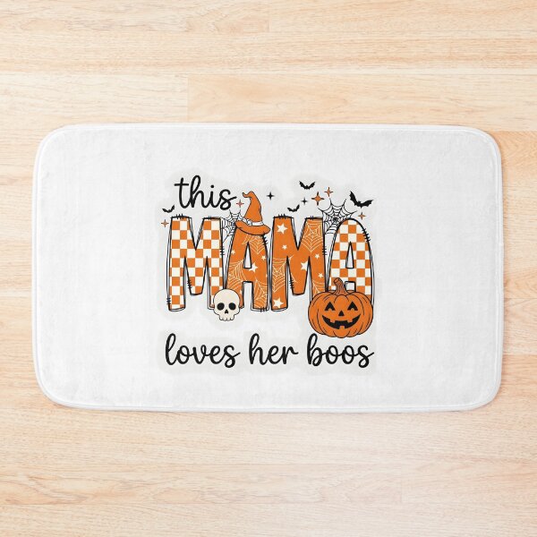 Item preview, This Mama Loves Her Boos Halloween Pumpkin designed and sold by KroghDs.