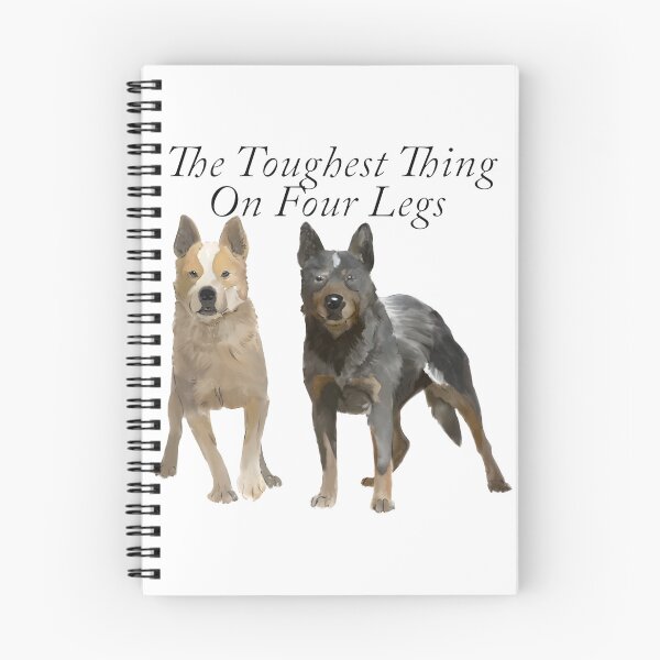 Item preview, Australian Cattle Dogs Illustration - Energetic and Loyal Herding Dog Art designed and sold by kevinmonebiang.